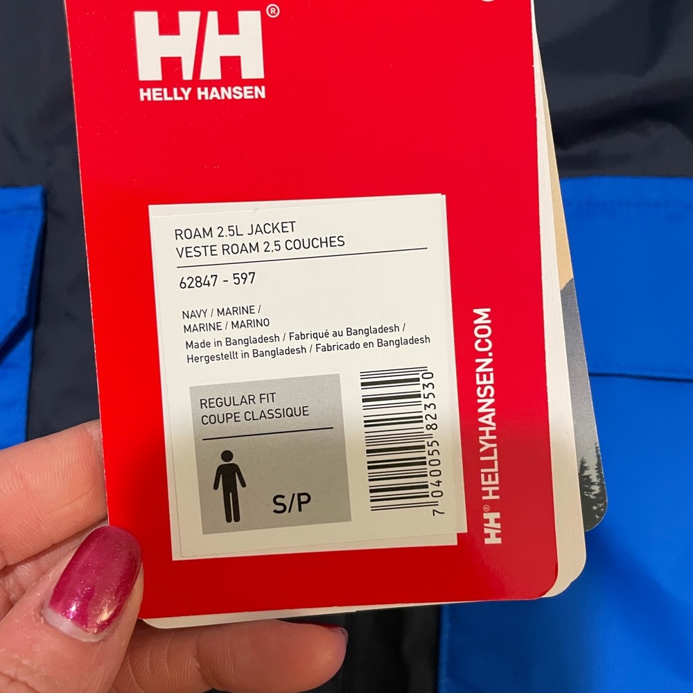 NWT men’s helly Hansen jacket